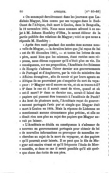 L'annee geographique revue annuelle des voyages de terre et de mer ainsi que des explorations, missions, relations et publications relatives aux sciences geographiques et ethnographiques