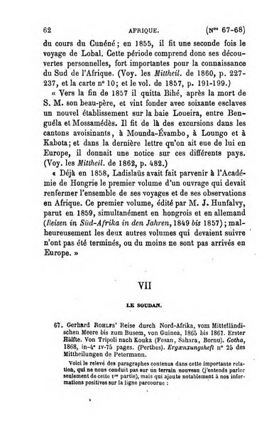 L'annee geographique revue annuelle des voyages de terre et de mer ainsi que des explorations, missions, relations et publications relatives aux sciences geographiques et ethnographiques