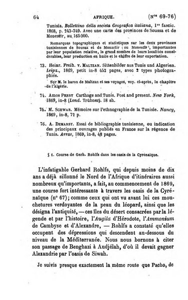 L'annee geographique revue annuelle des voyages de terre et de mer ainsi que des explorations, missions, relations et publications relatives aux sciences geographiques et ethnographiques