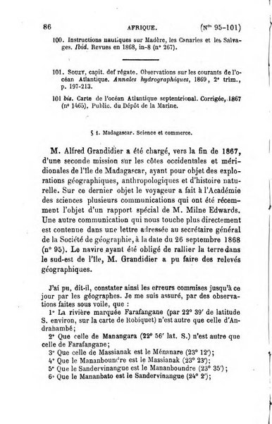 L'annee geographique revue annuelle des voyages de terre et de mer ainsi que des explorations, missions, relations et publications relatives aux sciences geographiques et ethnographiques