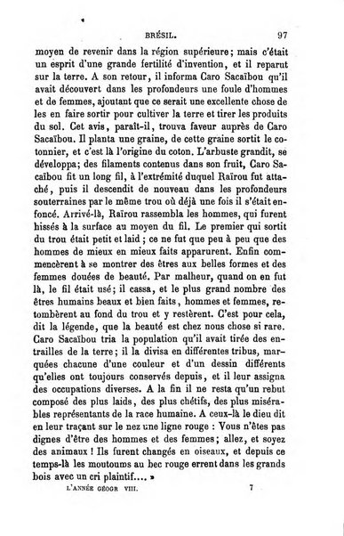 L'annee geographique revue annuelle des voyages de terre et de mer ainsi que des explorations, missions, relations et publications relatives aux sciences geographiques et ethnographiques