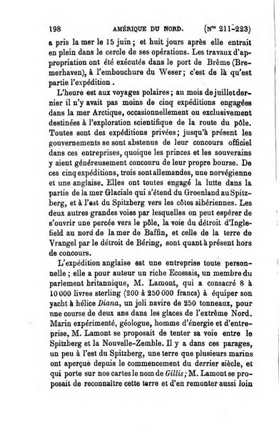 L'annee geographique revue annuelle des voyages de terre et de mer ainsi que des explorations, missions, relations et publications relatives aux sciences geographiques et ethnographiques