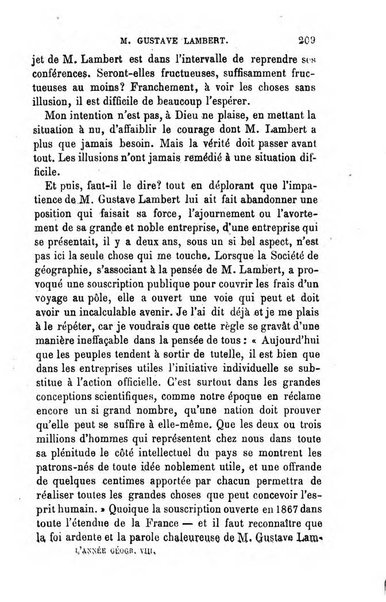 L'annee geographique revue annuelle des voyages de terre et de mer ainsi que des explorations, missions, relations et publications relatives aux sciences geographiques et ethnographiques