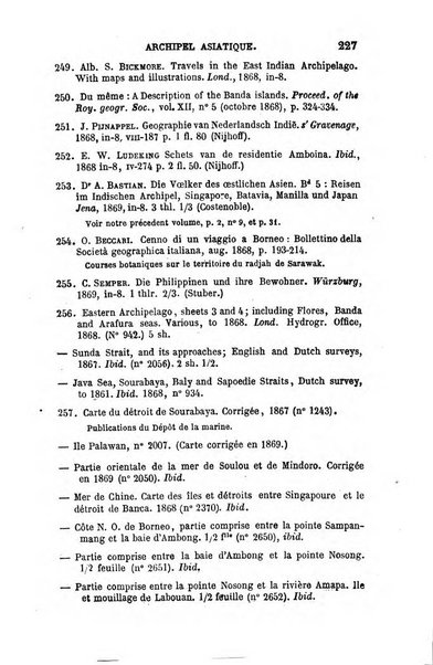 L'annee geographique revue annuelle des voyages de terre et de mer ainsi que des explorations, missions, relations et publications relatives aux sciences geographiques et ethnographiques