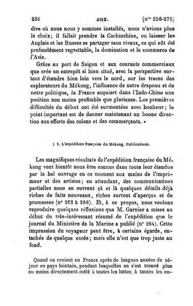 L'annee geographique revue annuelle des voyages de terre et de mer ainsi que des explorations, missions, relations et publications relatives aux sciences geographiques et ethnographiques