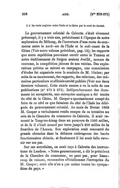 L'annee geographique revue annuelle des voyages de terre et de mer ainsi que des explorations, missions, relations et publications relatives aux sciences geographiques et ethnographiques