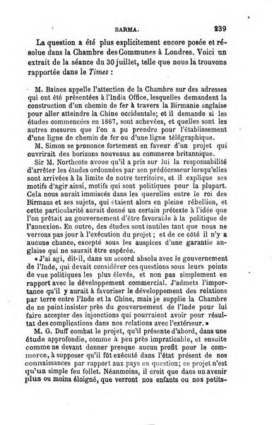 L'annee geographique revue annuelle des voyages de terre et de mer ainsi que des explorations, missions, relations et publications relatives aux sciences geographiques et ethnographiques