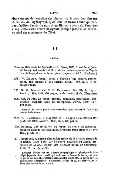 L'annee geographique revue annuelle des voyages de terre et de mer ainsi que des explorations, missions, relations et publications relatives aux sciences geographiques et ethnographiques