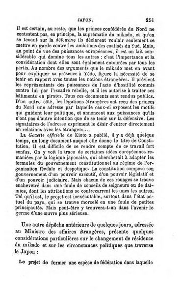 L'annee geographique revue annuelle des voyages de terre et de mer ainsi que des explorations, missions, relations et publications relatives aux sciences geographiques et ethnographiques