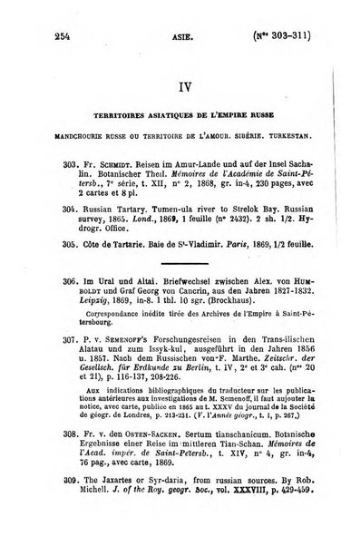 L'annee geographique revue annuelle des voyages de terre et de mer ainsi que des explorations, missions, relations et publications relatives aux sciences geographiques et ethnographiques