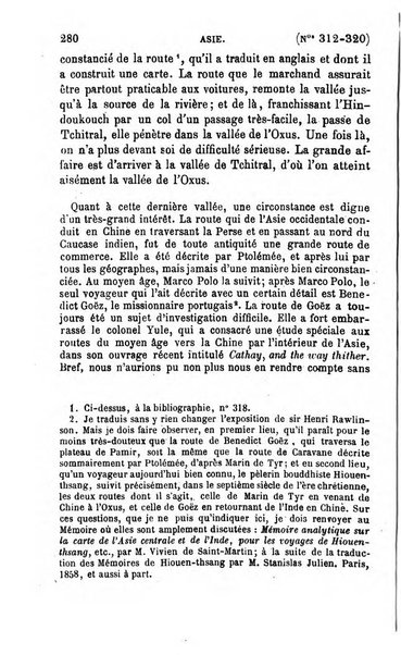 L'annee geographique revue annuelle des voyages de terre et de mer ainsi que des explorations, missions, relations et publications relatives aux sciences geographiques et ethnographiques