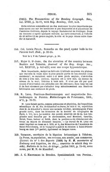 L'annee geographique revue annuelle des voyages de terre et de mer ainsi que des explorations, missions, relations et publications relatives aux sciences geographiques et ethnographiques