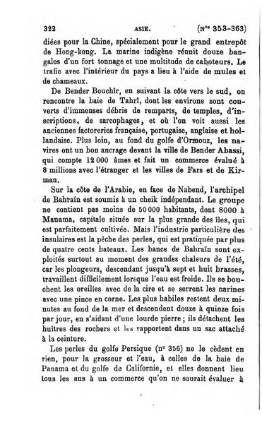 L'annee geographique revue annuelle des voyages de terre et de mer ainsi que des explorations, missions, relations et publications relatives aux sciences geographiques et ethnographiques