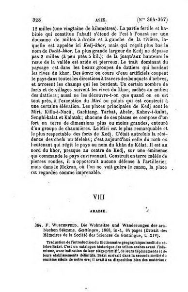 L'annee geographique revue annuelle des voyages de terre et de mer ainsi que des explorations, missions, relations et publications relatives aux sciences geographiques et ethnographiques