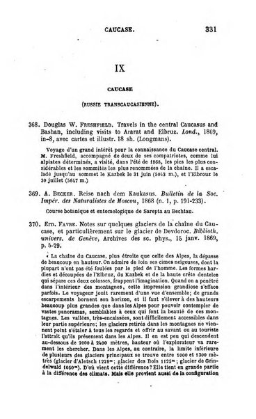 L'annee geographique revue annuelle des voyages de terre et de mer ainsi que des explorations, missions, relations et publications relatives aux sciences geographiques et ethnographiques