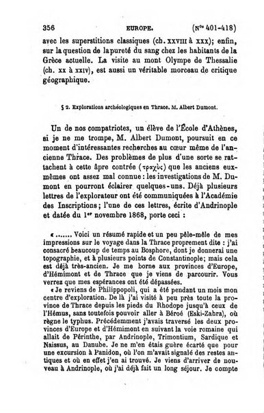 L'annee geographique revue annuelle des voyages de terre et de mer ainsi que des explorations, missions, relations et publications relatives aux sciences geographiques et ethnographiques