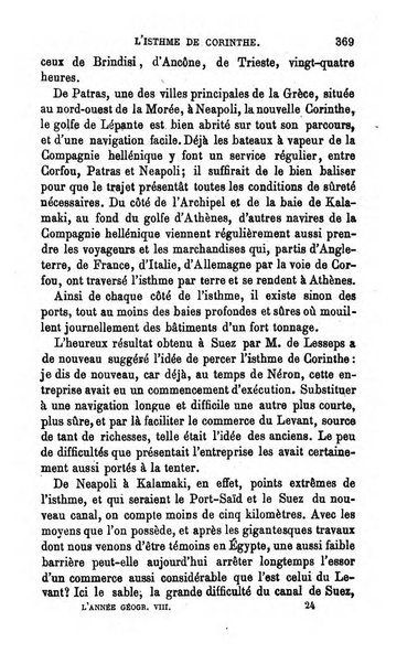 L'annee geographique revue annuelle des voyages de terre et de mer ainsi que des explorations, missions, relations et publications relatives aux sciences geographiques et ethnographiques