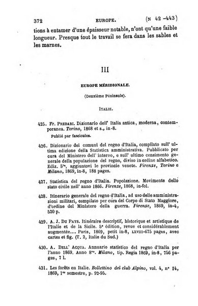 L'annee geographique revue annuelle des voyages de terre et de mer ainsi que des explorations, missions, relations et publications relatives aux sciences geographiques et ethnographiques