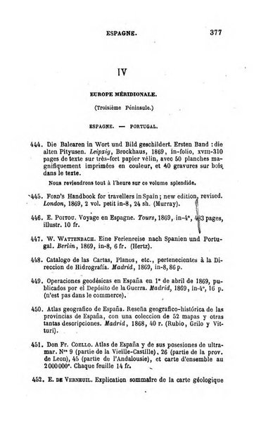 L'annee geographique revue annuelle des voyages de terre et de mer ainsi que des explorations, missions, relations et publications relatives aux sciences geographiques et ethnographiques