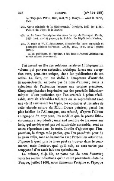 L'annee geographique revue annuelle des voyages de terre et de mer ainsi que des explorations, missions, relations et publications relatives aux sciences geographiques et ethnographiques