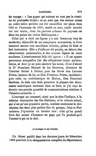 L'annee geographique revue annuelle des voyages de terre et de mer ainsi que des explorations, missions, relations et publications relatives aux sciences geographiques et ethnographiques