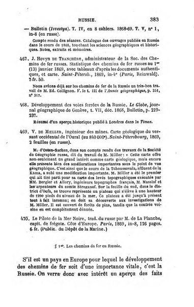 L'annee geographique revue annuelle des voyages de terre et de mer ainsi que des explorations, missions, relations et publications relatives aux sciences geographiques et ethnographiques