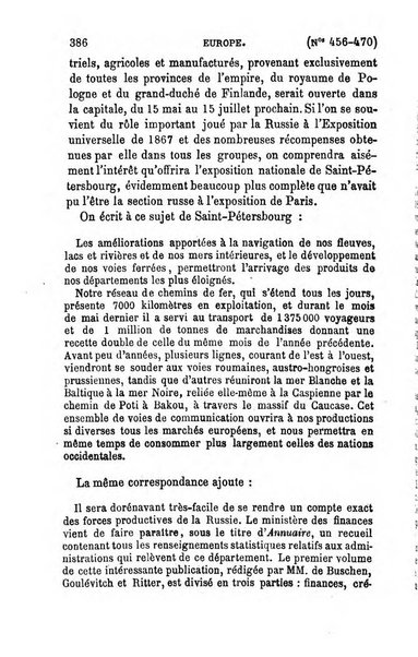 L'annee geographique revue annuelle des voyages de terre et de mer ainsi que des explorations, missions, relations et publications relatives aux sciences geographiques et ethnographiques