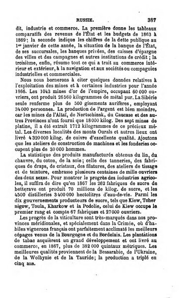 L'annee geographique revue annuelle des voyages de terre et de mer ainsi que des explorations, missions, relations et publications relatives aux sciences geographiques et ethnographiques