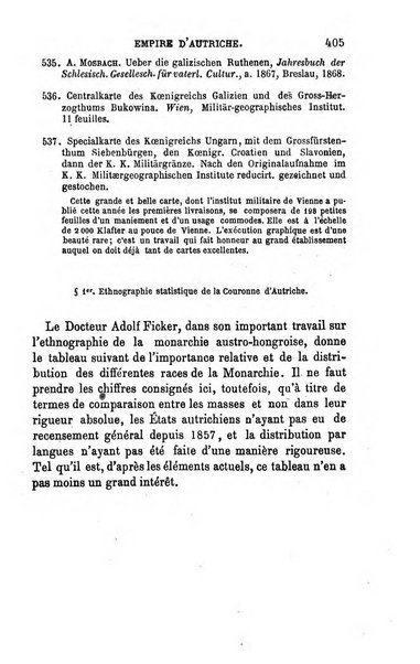 L'annee geographique revue annuelle des voyages de terre et de mer ainsi que des explorations, missions, relations et publications relatives aux sciences geographiques et ethnographiques