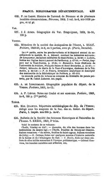 L'annee geographique revue annuelle des voyages de terre et de mer ainsi que des explorations, missions, relations et publications relatives aux sciences geographiques et ethnographiques