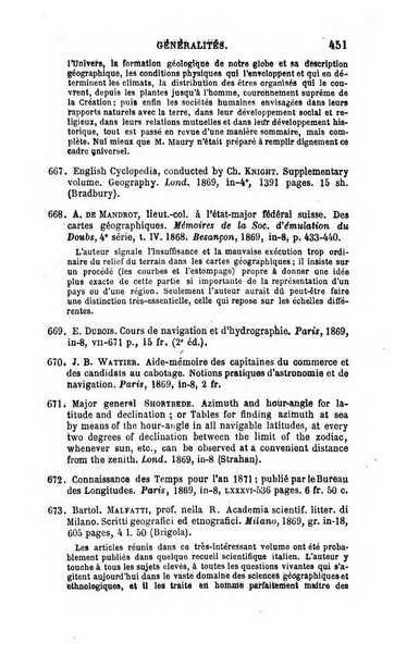 L'annee geographique revue annuelle des voyages de terre et de mer ainsi que des explorations, missions, relations et publications relatives aux sciences geographiques et ethnographiques