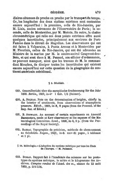 L'annee geographique revue annuelle des voyages de terre et de mer ainsi que des explorations, missions, relations et publications relatives aux sciences geographiques et ethnographiques