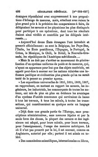 L'annee geographique revue annuelle des voyages de terre et de mer ainsi que des explorations, missions, relations et publications relatives aux sciences geographiques et ethnographiques