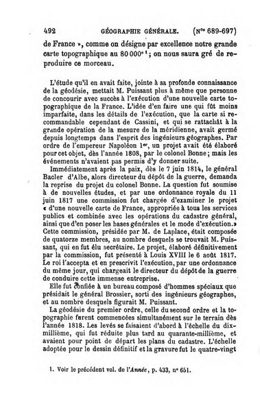 L'annee geographique revue annuelle des voyages de terre et de mer ainsi que des explorations, missions, relations et publications relatives aux sciences geographiques et ethnographiques