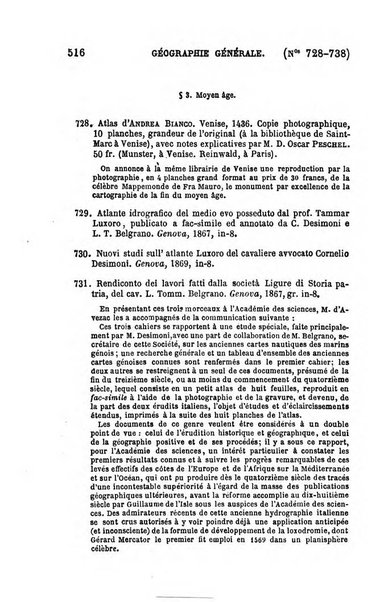 L'annee geographique revue annuelle des voyages de terre et de mer ainsi que des explorations, missions, relations et publications relatives aux sciences geographiques et ethnographiques