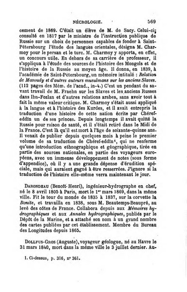 L'annee geographique revue annuelle des voyages de terre et de mer ainsi que des explorations, missions, relations et publications relatives aux sciences geographiques et ethnographiques