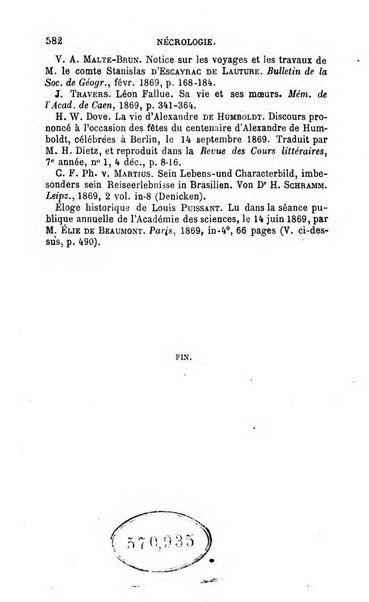 L'annee geographique revue annuelle des voyages de terre et de mer ainsi que des explorations, missions, relations et publications relatives aux sciences geographiques et ethnographiques