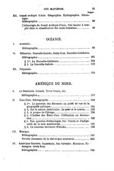 L'annee geographique revue annuelle des voyages de terre et de mer ainsi que des explorations, missions, relations et publications relatives aux sciences geographiques et ethnographiques