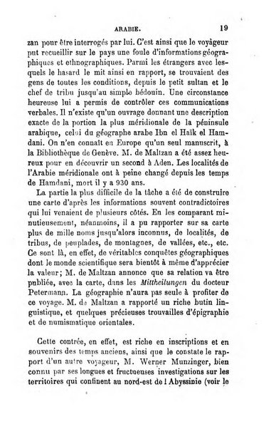 L'annee geographique revue annuelle des voyages de terre et de mer ainsi que des explorations, missions, relations et publications relatives aux sciences geographiques et ethnographiques