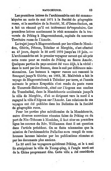 L'annee geographique revue annuelle des voyages de terre et de mer ainsi que des explorations, missions, relations et publications relatives aux sciences geographiques et ethnographiques