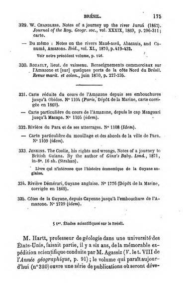 L'annee geographique revue annuelle des voyages de terre et de mer ainsi que des explorations, missions, relations et publications relatives aux sciences geographiques et ethnographiques