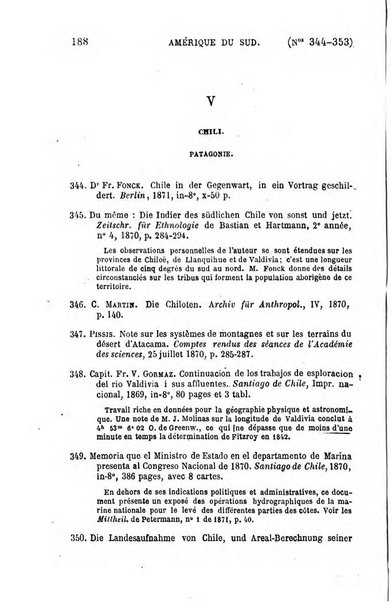 L'annee geographique revue annuelle des voyages de terre et de mer ainsi que des explorations, missions, relations et publications relatives aux sciences geographiques et ethnographiques