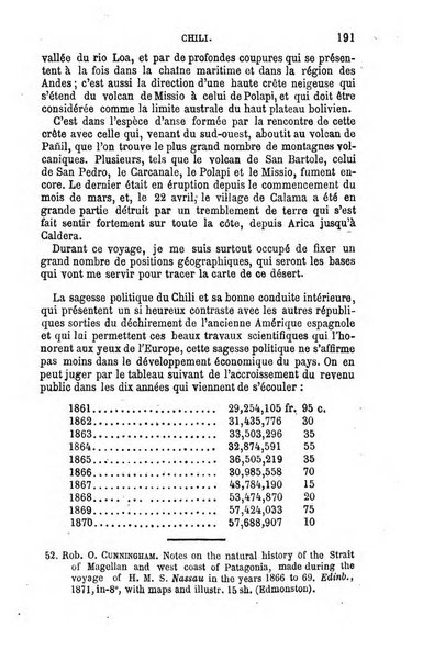 L'annee geographique revue annuelle des voyages de terre et de mer ainsi que des explorations, missions, relations et publications relatives aux sciences geographiques et ethnographiques