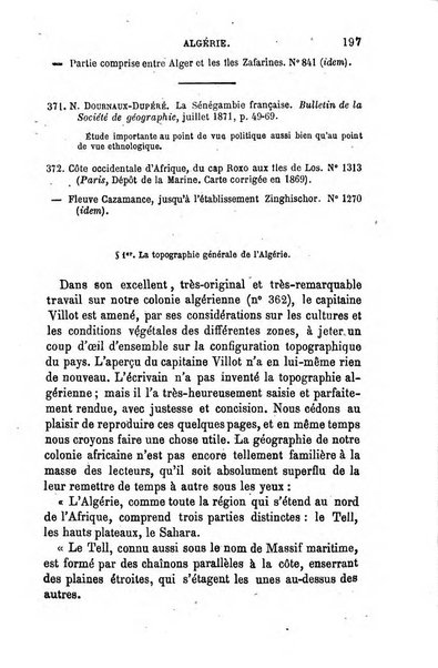 L'annee geographique revue annuelle des voyages de terre et de mer ainsi que des explorations, missions, relations et publications relatives aux sciences geographiques et ethnographiques