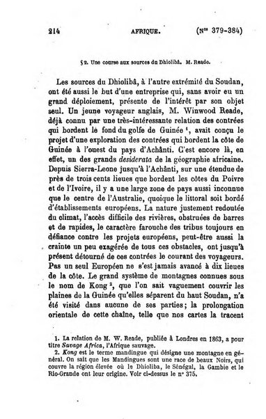 L'annee geographique revue annuelle des voyages de terre et de mer ainsi que des explorations, missions, relations et publications relatives aux sciences geographiques et ethnographiques