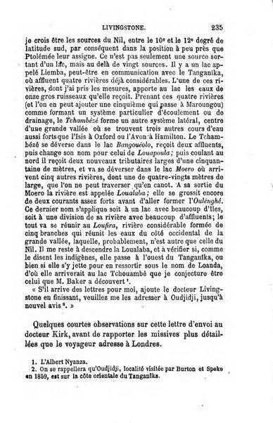 L'annee geographique revue annuelle des voyages de terre et de mer ainsi que des explorations, missions, relations et publications relatives aux sciences geographiques et ethnographiques