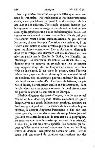 L'annee geographique revue annuelle des voyages de terre et de mer ainsi que des explorations, missions, relations et publications relatives aux sciences geographiques et ethnographiques