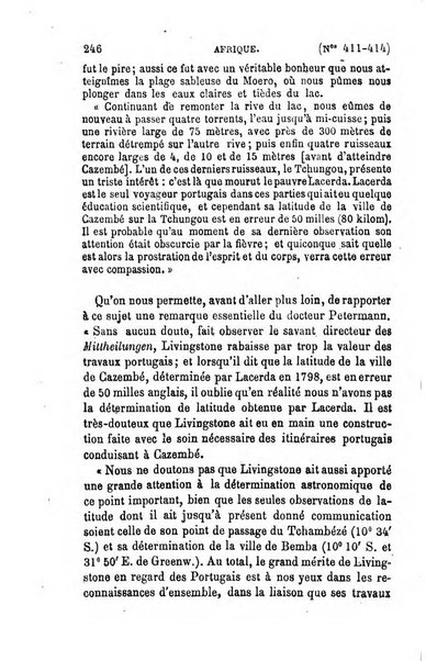 L'annee geographique revue annuelle des voyages de terre et de mer ainsi que des explorations, missions, relations et publications relatives aux sciences geographiques et ethnographiques