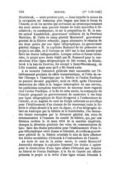 L'annee geographique revue annuelle des voyages de terre et de mer ainsi que des explorations, missions, relations et publications relatives aux sciences geographiques et ethnographiques