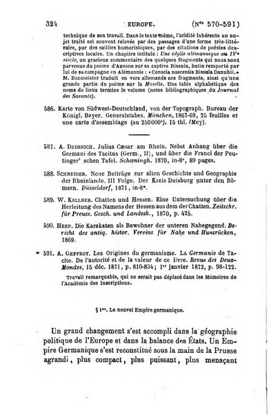 L'annee geographique revue annuelle des voyages de terre et de mer ainsi que des explorations, missions, relations et publications relatives aux sciences geographiques et ethnographiques